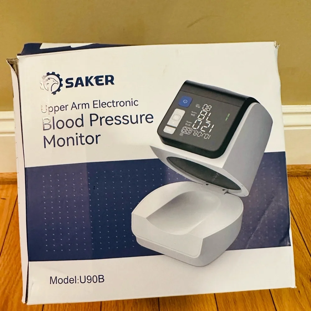 Saker U90B Upper Arm Electronic Blood Pressure Monitor  New Open Box